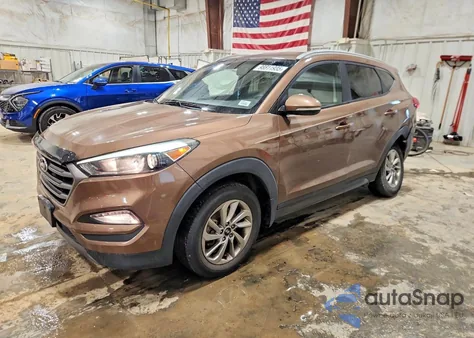 2016 Hyundai Tucson Limited из США, поврежденный, VIN KM8J3CA25GU022572
